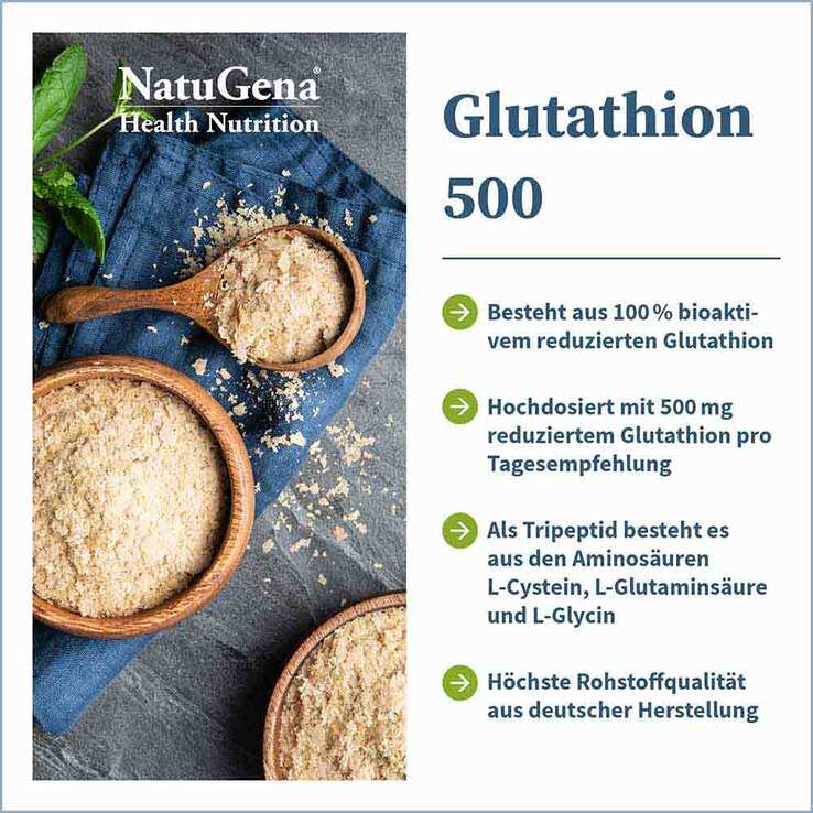 Glutathion 500 Kapseln, 60 St