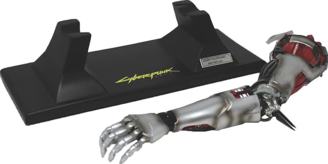 NeaMedia Icons Cyberpunk 2077 actionfigur (Johnny Silverhands arm)