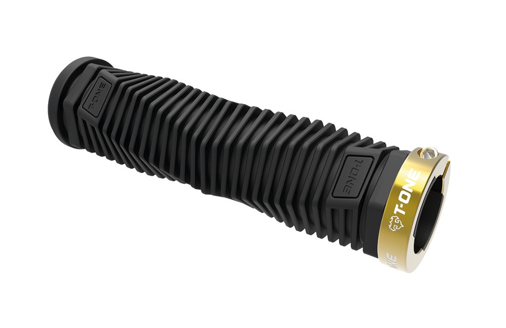 T-One DNA Grips 2 stk. med lås Sort/guld