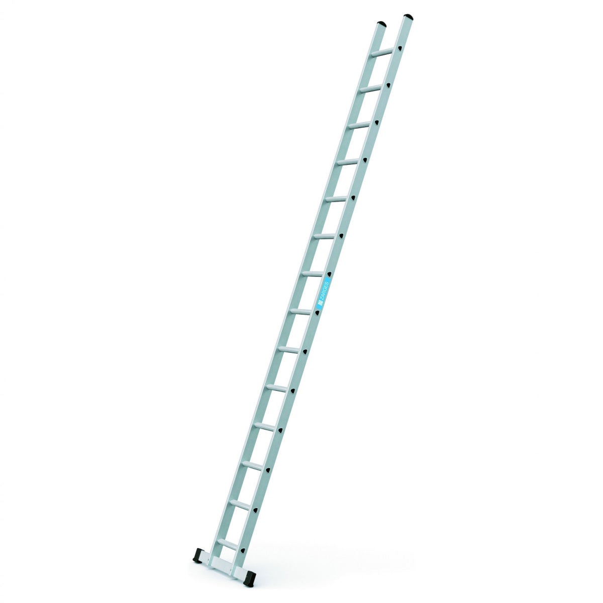 Zarges Strato DL opsteekladder met gekromde sporten, 14 sporten