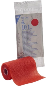 3M Scotchcast Softcast 10cmx3.65m rot, 10 Stück