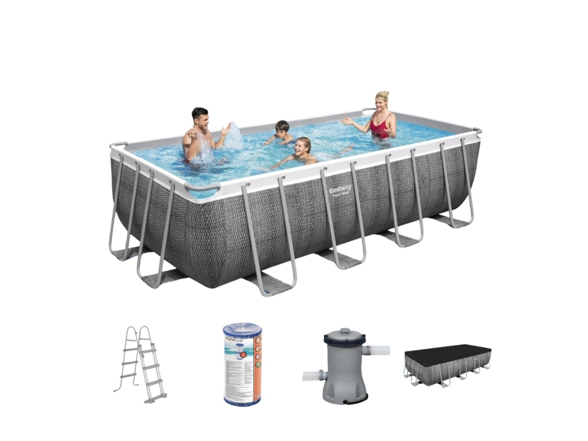 Bestway Power Steel 488x244x122cm Zwembad – 5-delig