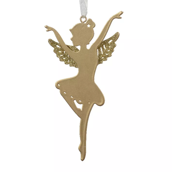 Danseuse à suspendre métal (H15 cm) Fée Alice Or