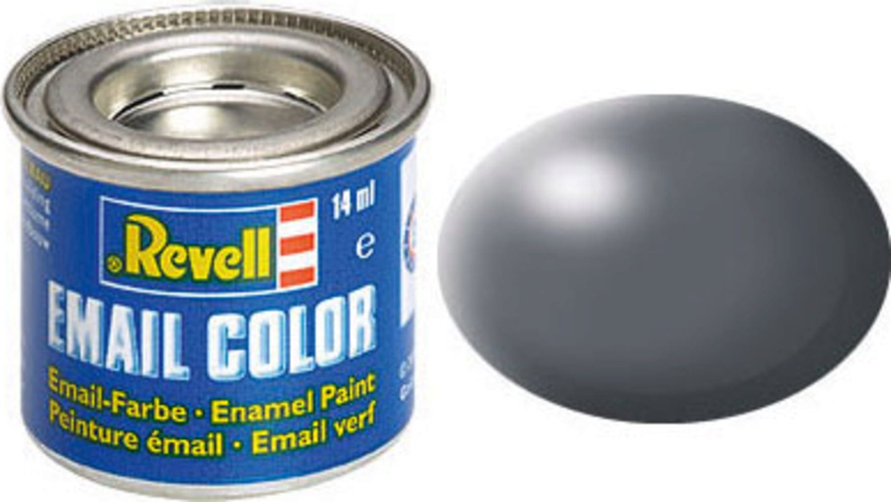 Revell  Email Color dunkelgrau, seidenmatt, 14 ml    Die beliebten Farben von Revell in 89 verschiedenen Farbtönen