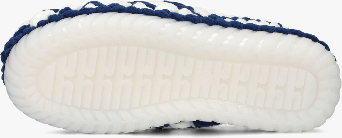 UZURII blauwe uzurii pantoffels criss cross