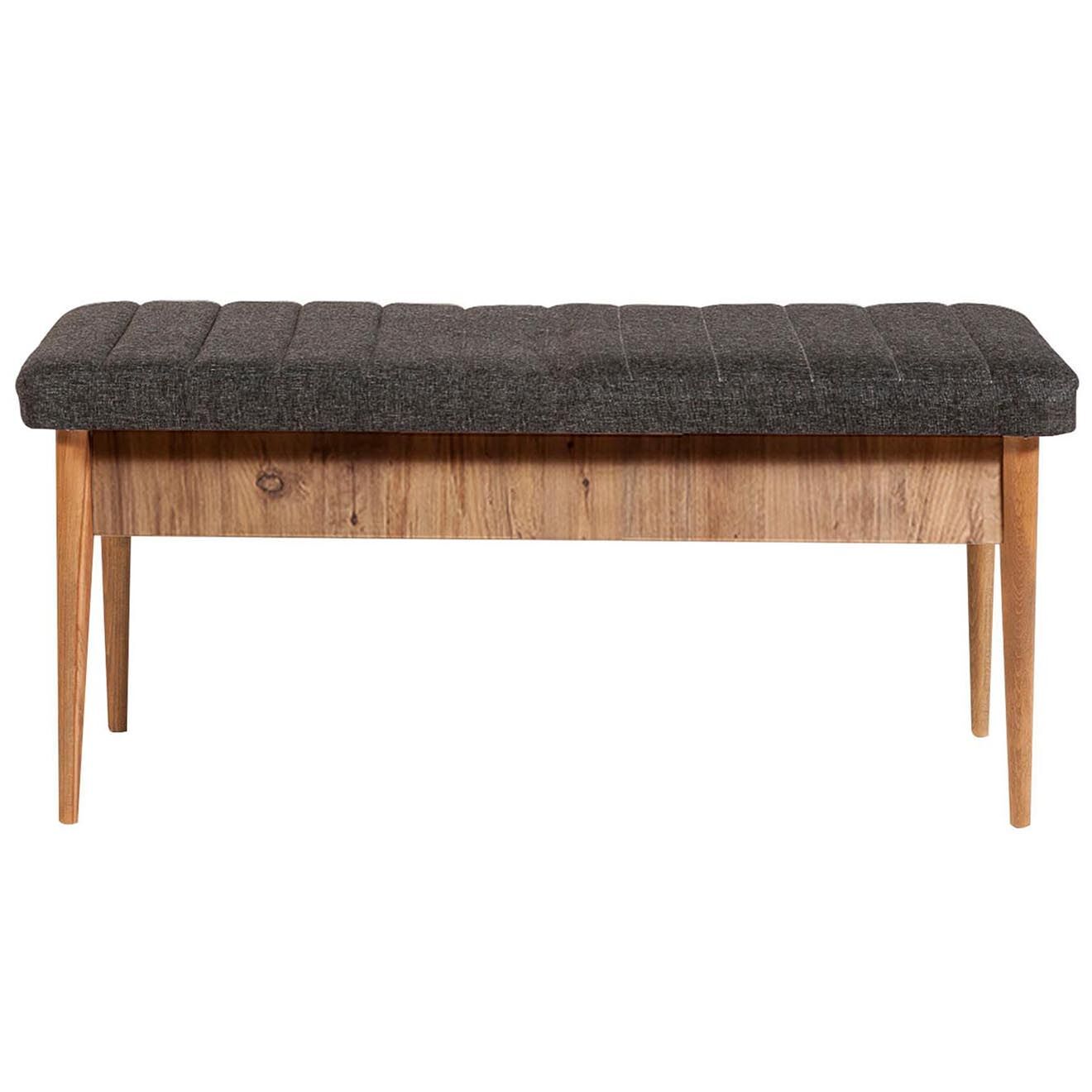 Wooden Art Ensemble Table + 2 Chaises + 1 Banc Vina 1053 beige/anthracite