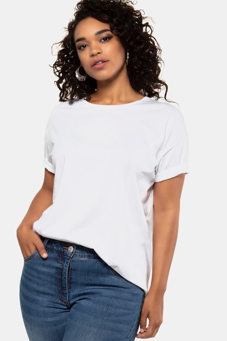 Basic-Shirt, relaxed, überschnittene Schultern