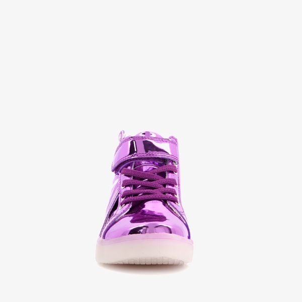 Blue Box meisjes sneakers met lichtjes paars