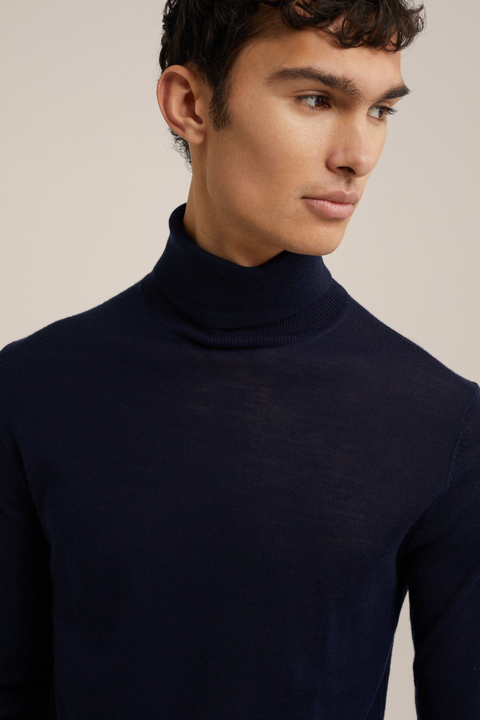coltrui van merinowol Fundamentals Donkerblauw