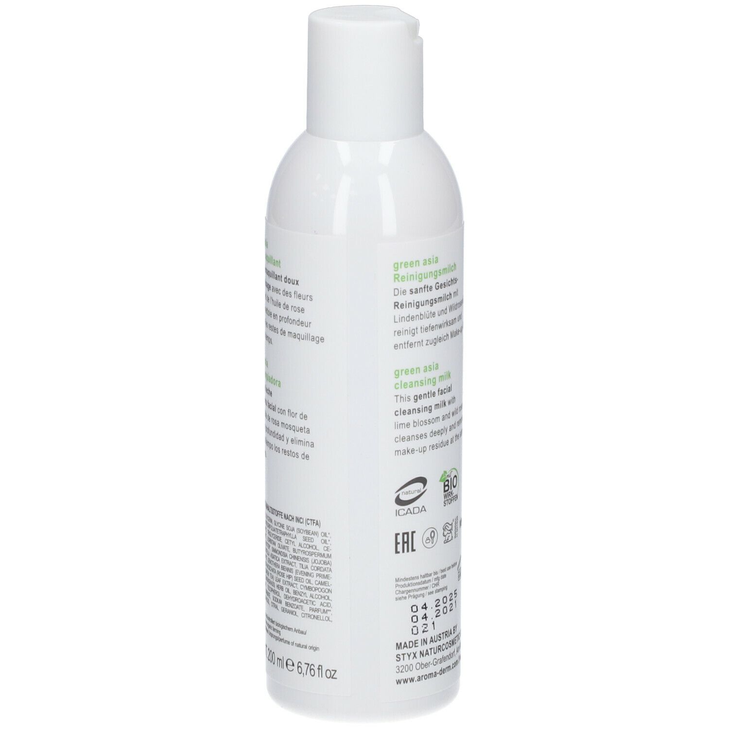 STYX AROMADERM Green Asia Reinigungsmilch