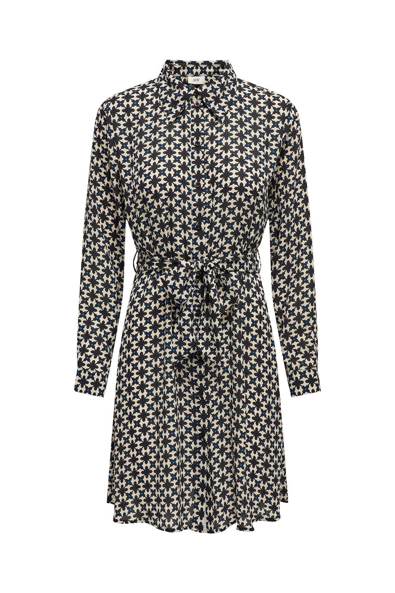 Vestido curto estampado