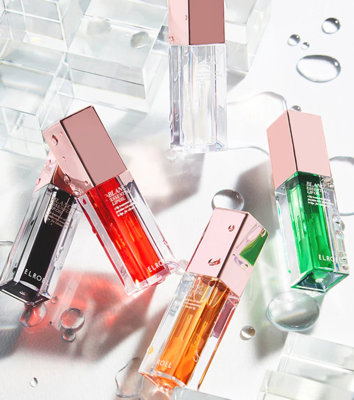 elroel - Óleo labial Blanc Essential Lip Oil - 01: Pure Lychee