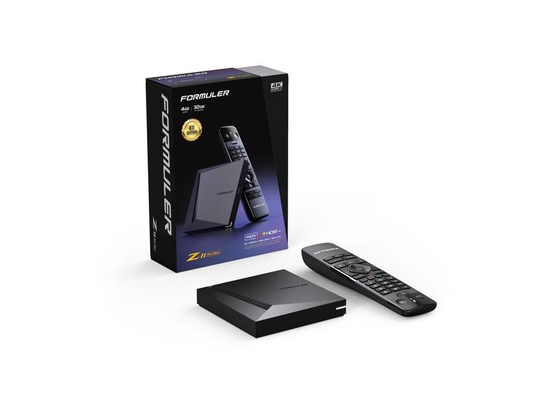 Formuler Mediaplayer / IPTV Player Z11 Pro Max BT1 4K Android OTT-Medien-Streamer