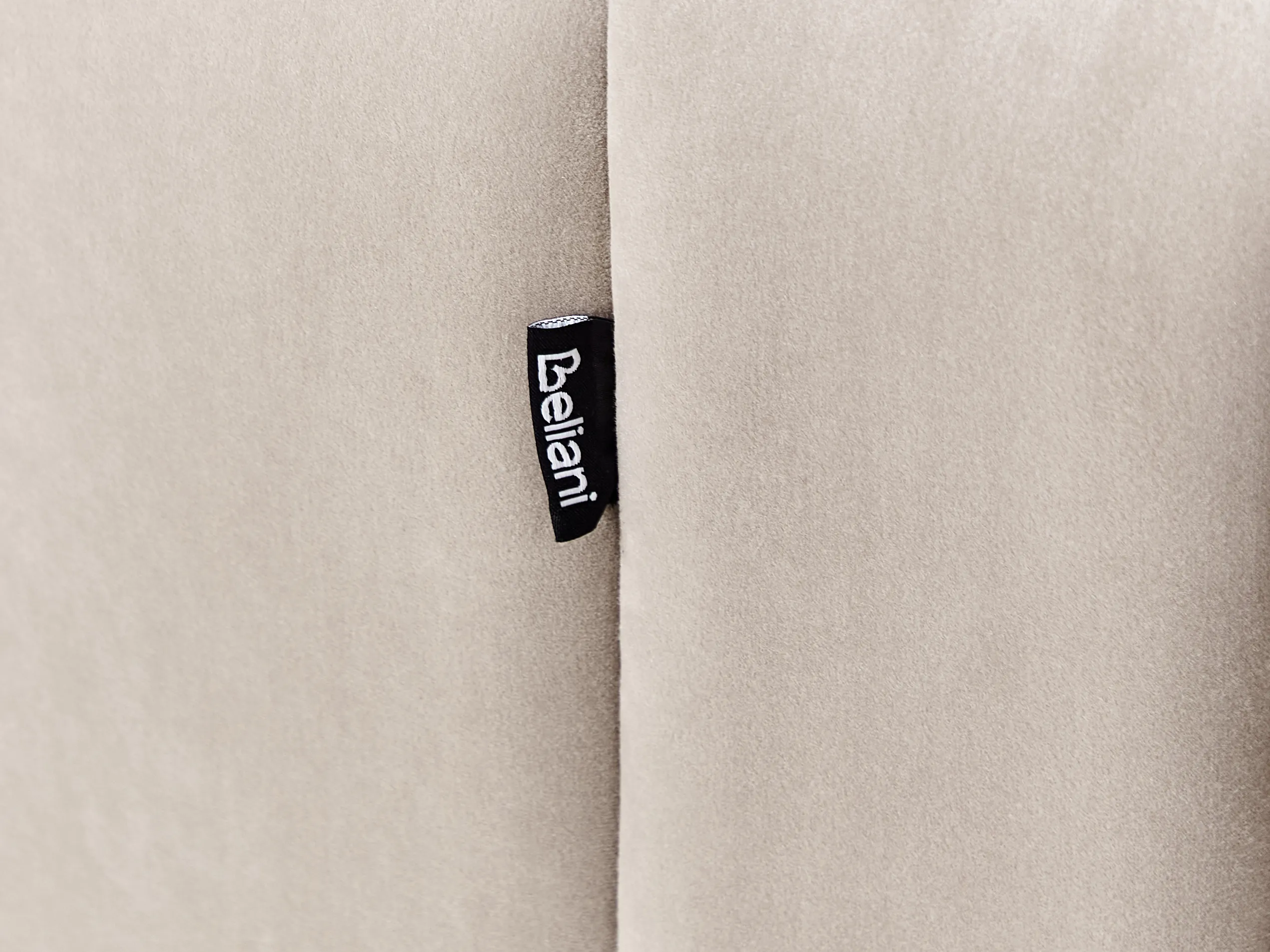 Bank 3-zits MALUNG Fluweel Beige