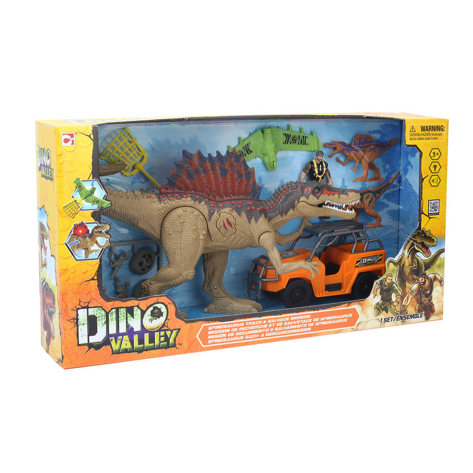 Dino Valley Spinosaurus Track & Salvage Mission voertuig