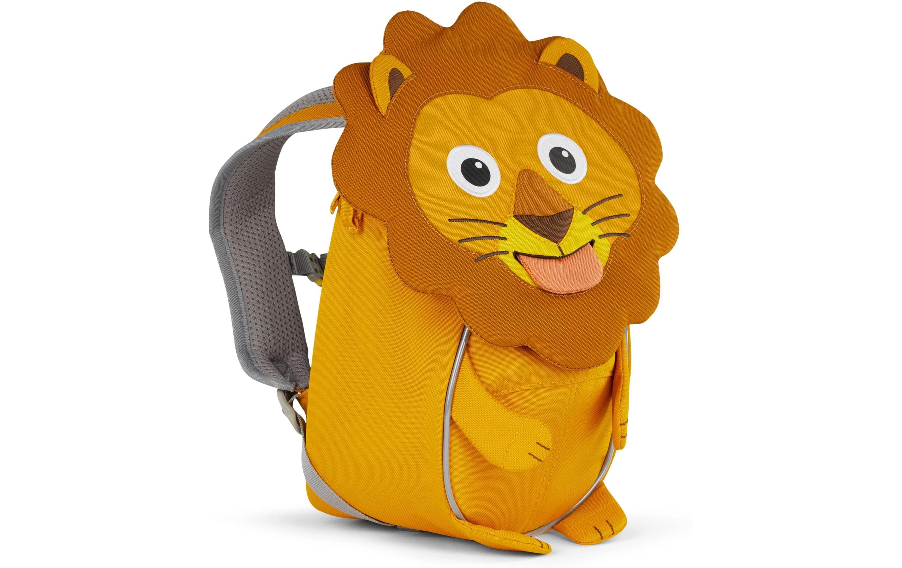 Rucksack Kleiner Freund Löwe 4 lKinderrucksack mit farbigen Druckpunkten an der Brustgurtschnalle