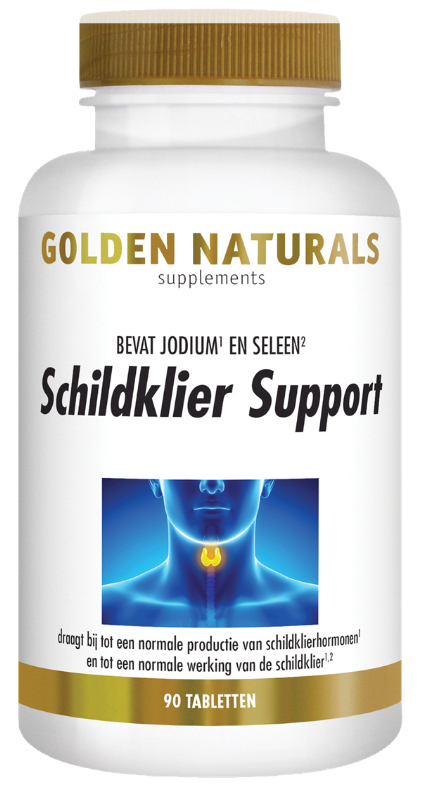 Golden Naturals Schildklier Support90 tabletten
