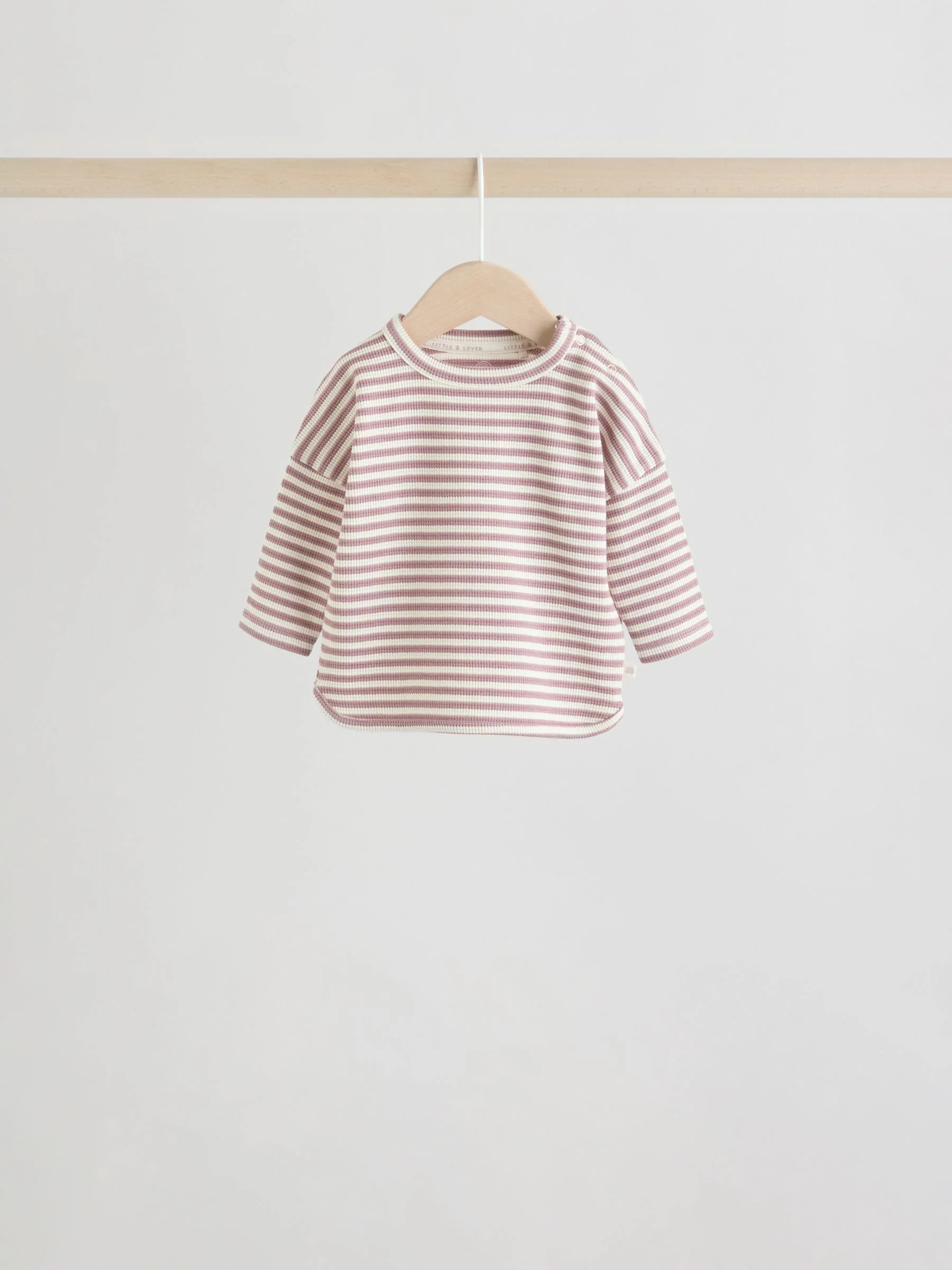 Geel/roze/blauw - Baby Jersey Tops and Leggings Set 6 Piece (0mths-2yrs)