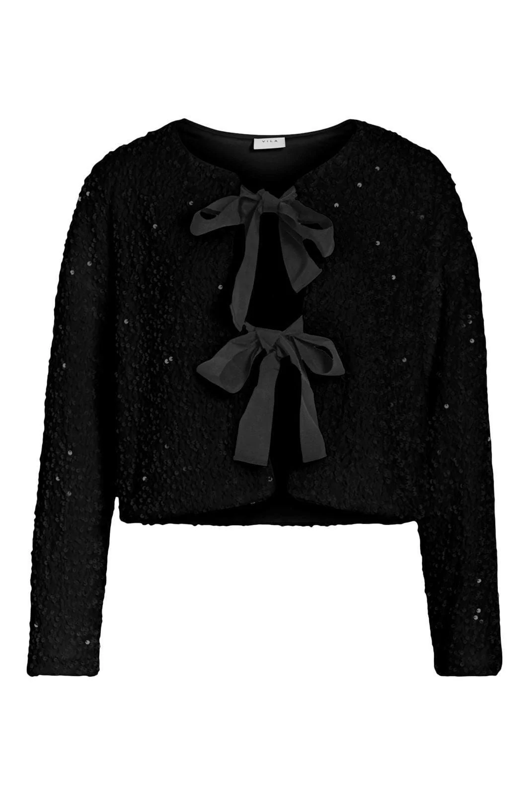 Vila Viaria L/S O-Neck Cardigan/Ka 4670339 black