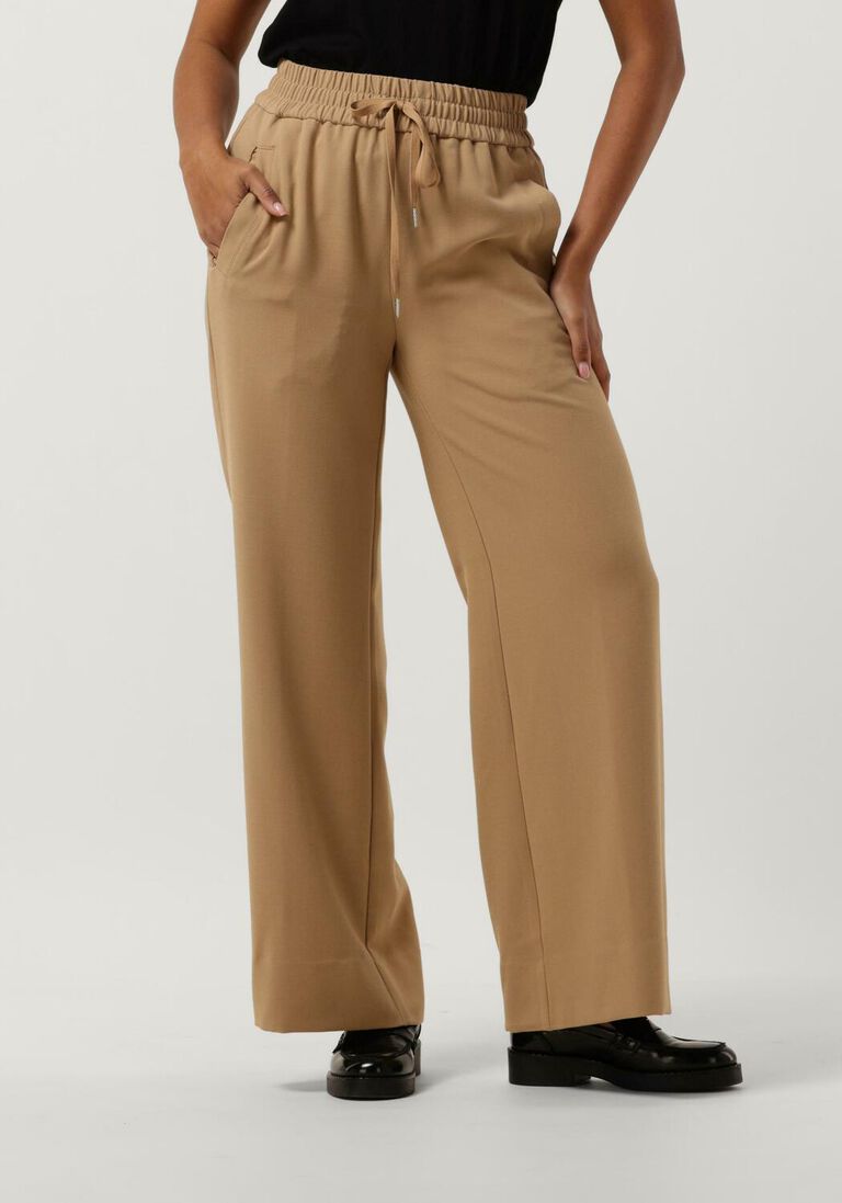 SECOND FEMALE camel second female pantalon ficaria trousers