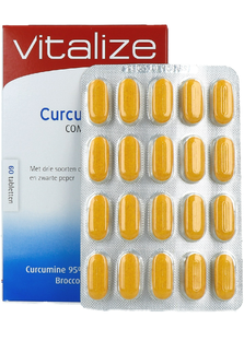 Vitalize Curcuma C3 Complex Tabletten Voordeelverpakking 2x60TB