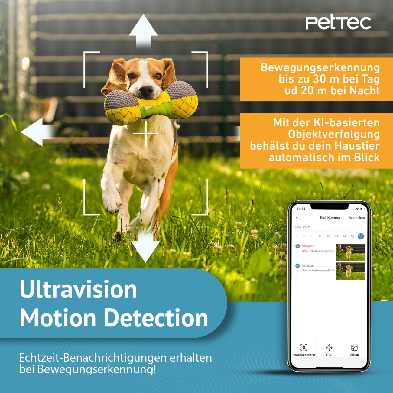 PetTec Cam Free'n 360 Wifi