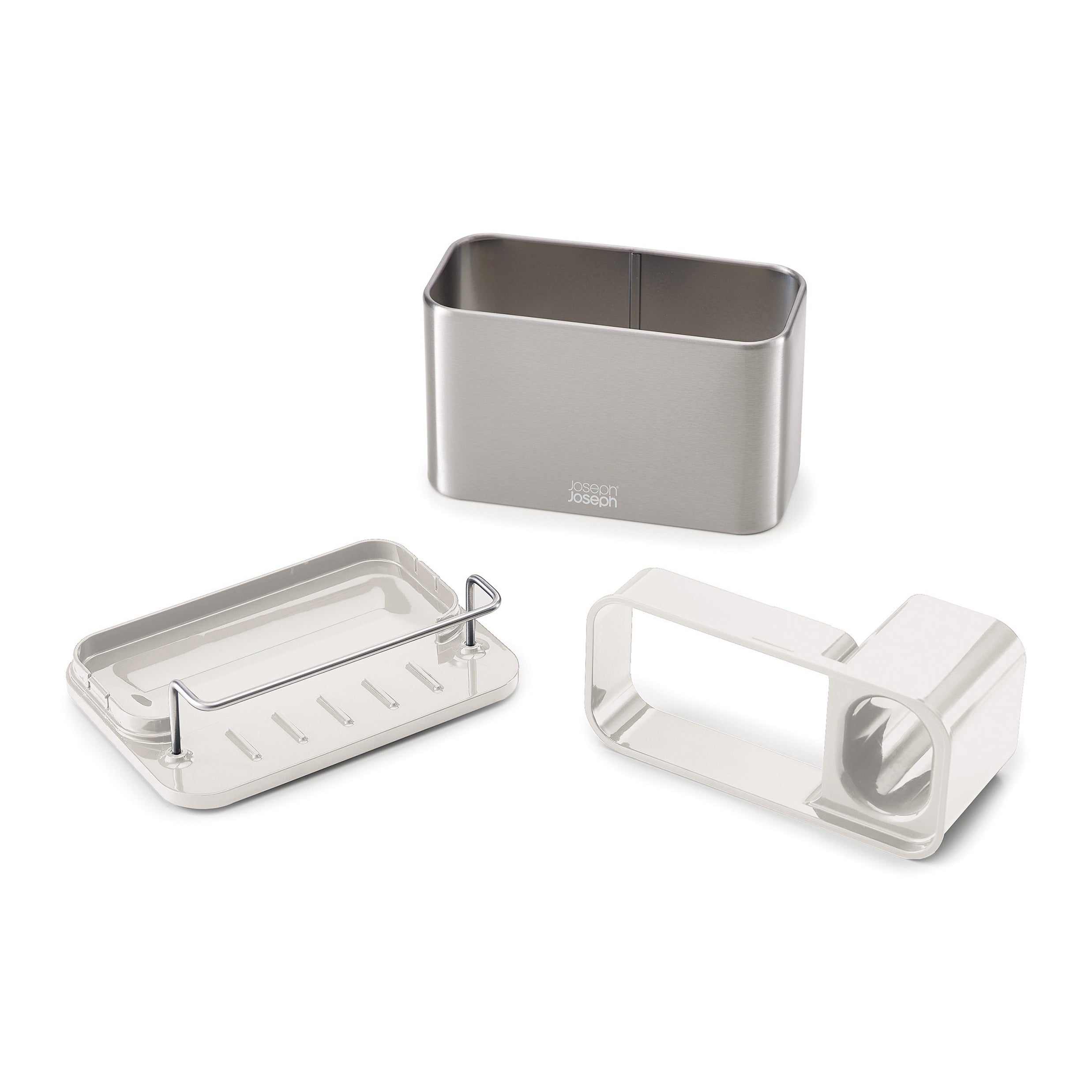 Joseph Joseph Surface RVS Gootsteenorganiser - Light Stone