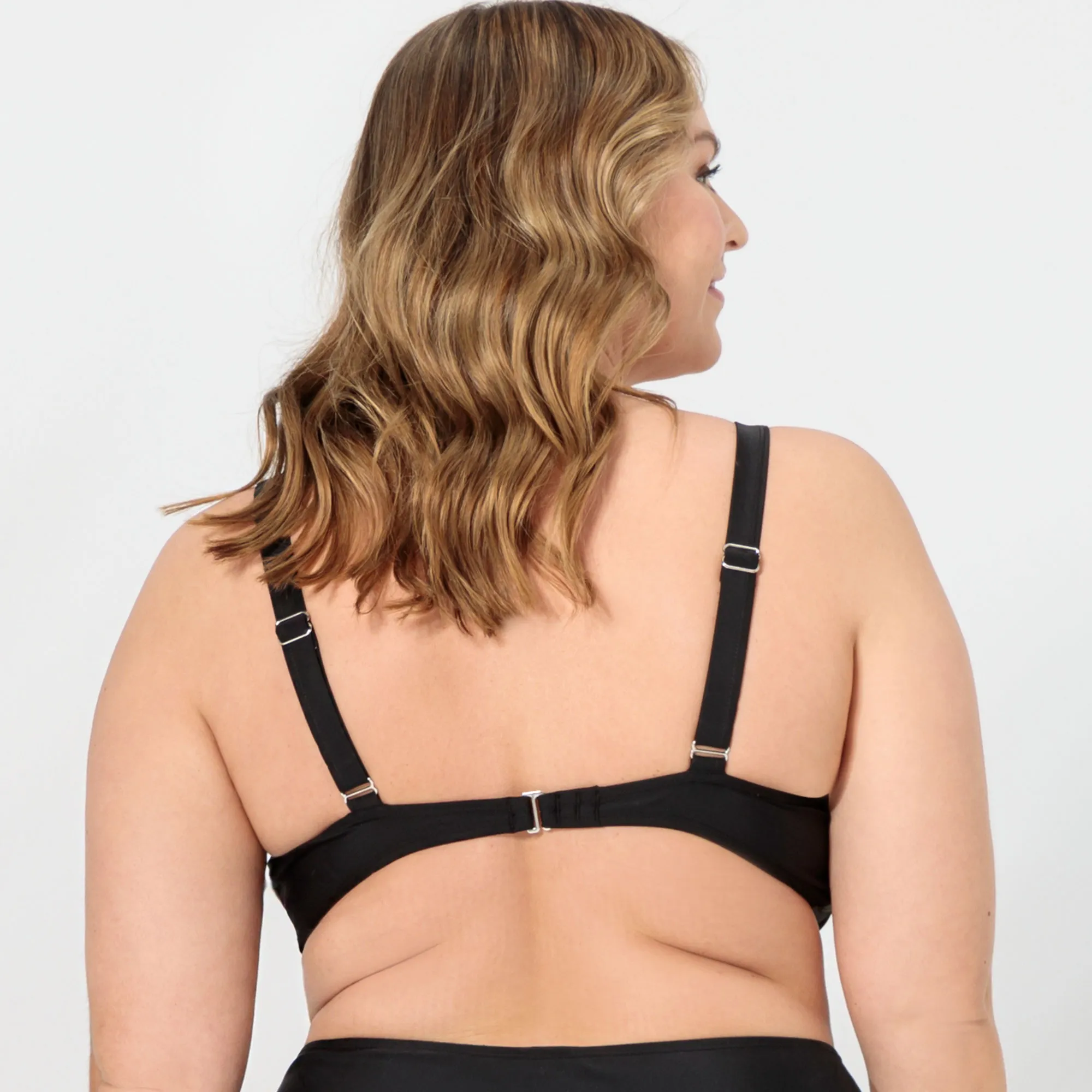 Damen-Bikini-Oberteil mit Raffungen