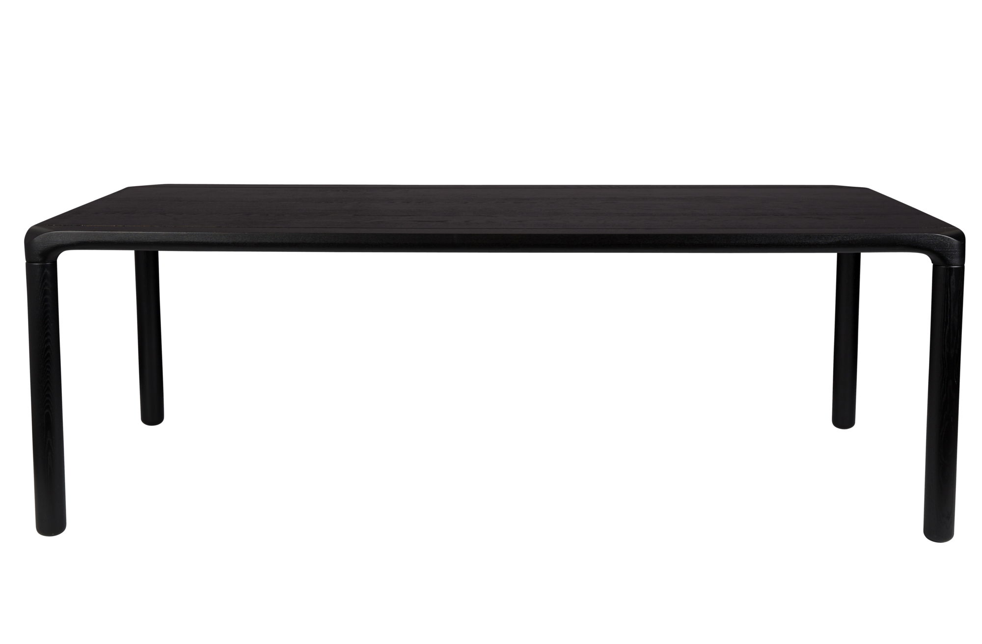 Eettafel Storm zwart 220 x 90 cm