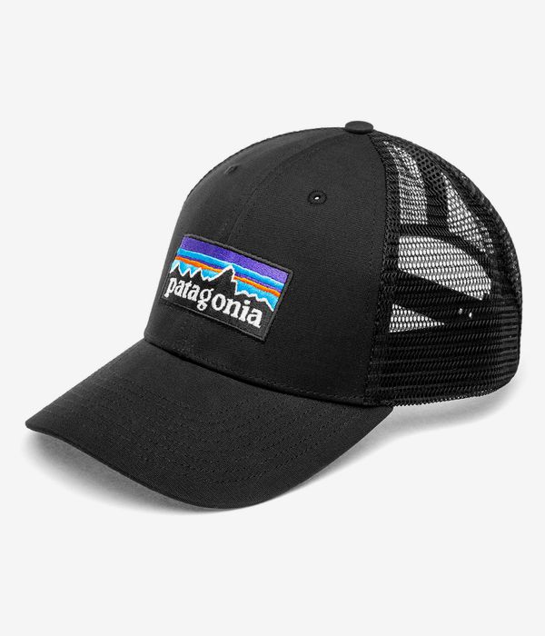 Patagonia P-6 Logo LoPro Trucker Cap (black II)