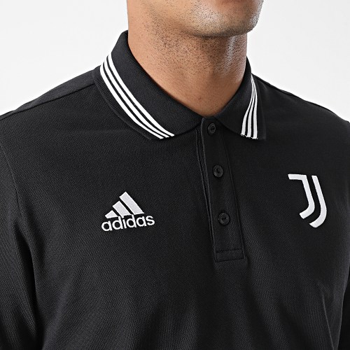 Polo Manches Courtes Juventus DNA HD8879 Noir