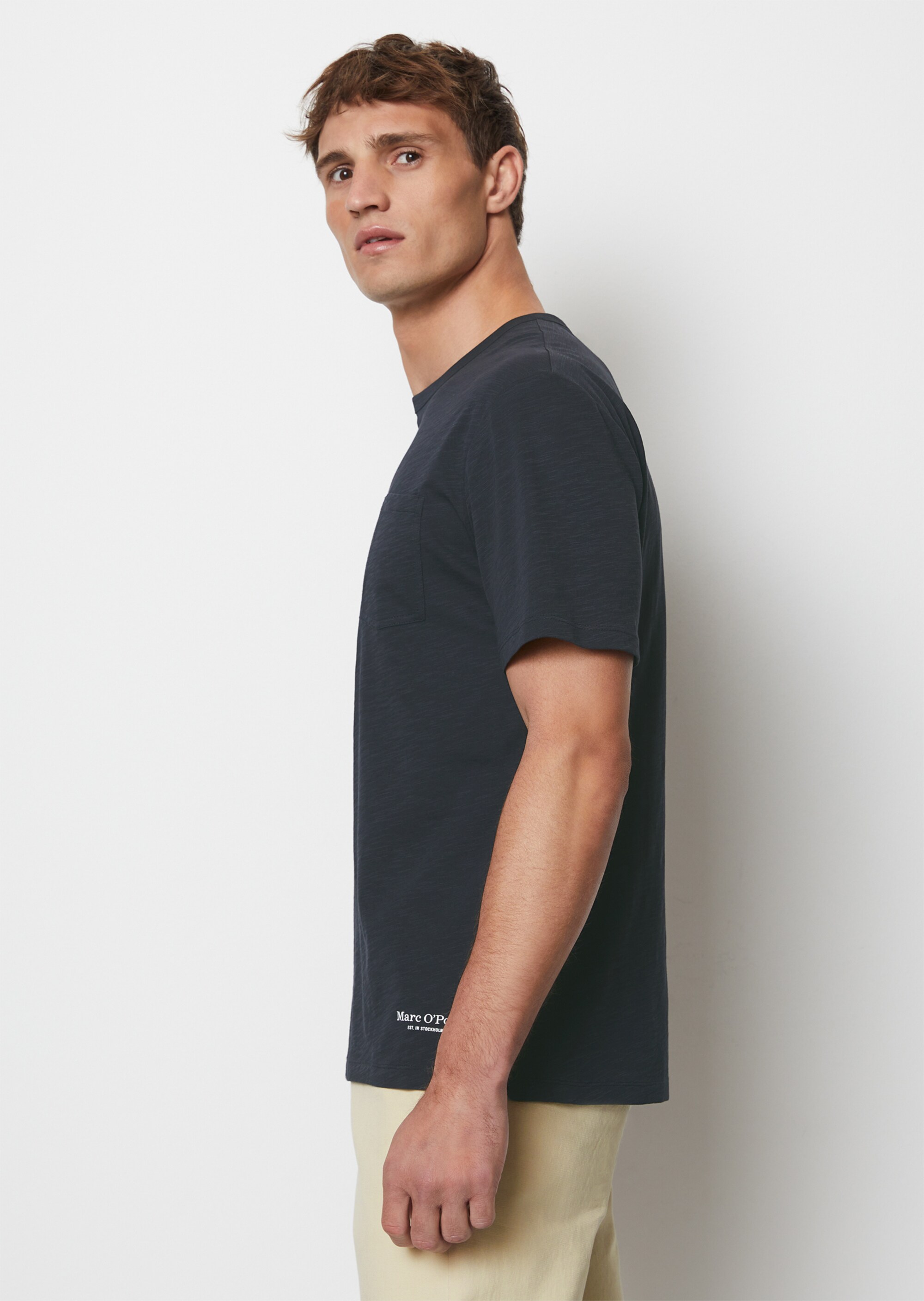 Slub-Jersey-T-Shirt regular aus Organic Cotton