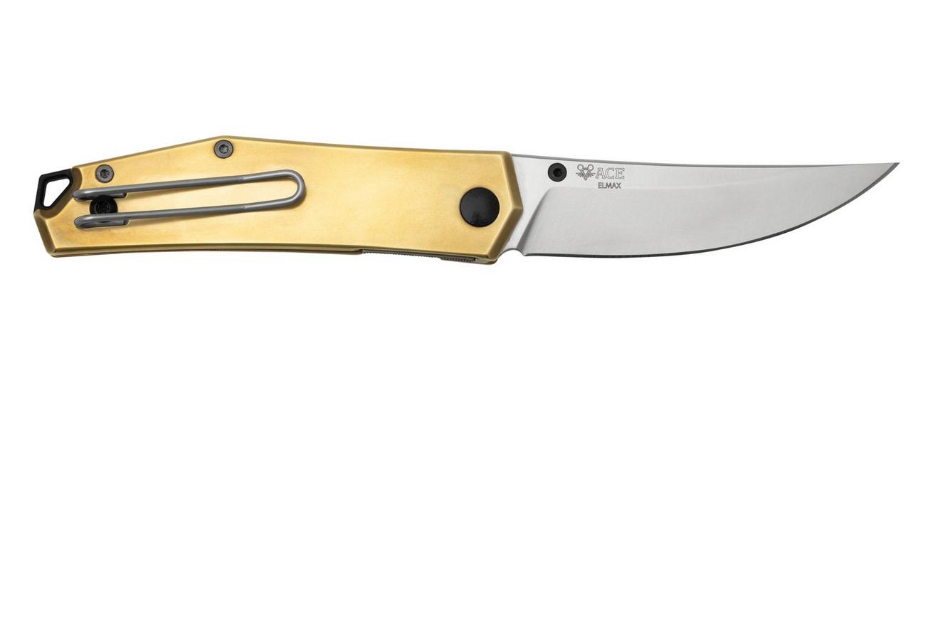 GiantMouse ACE Clyde Brass zakmes, Ansø en Voxnaes design