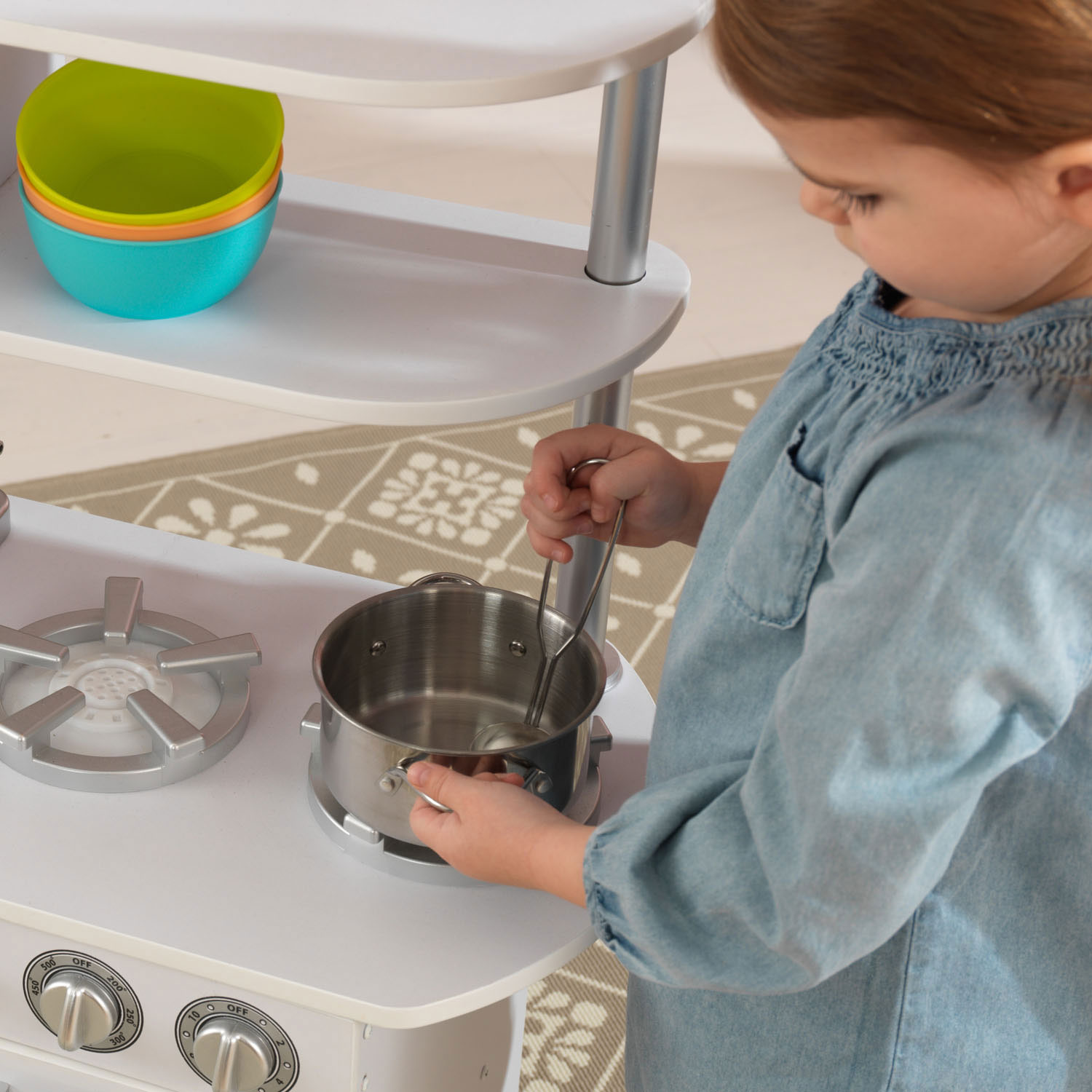 KidKraft Houten Kinderkeuken Vintage Wit