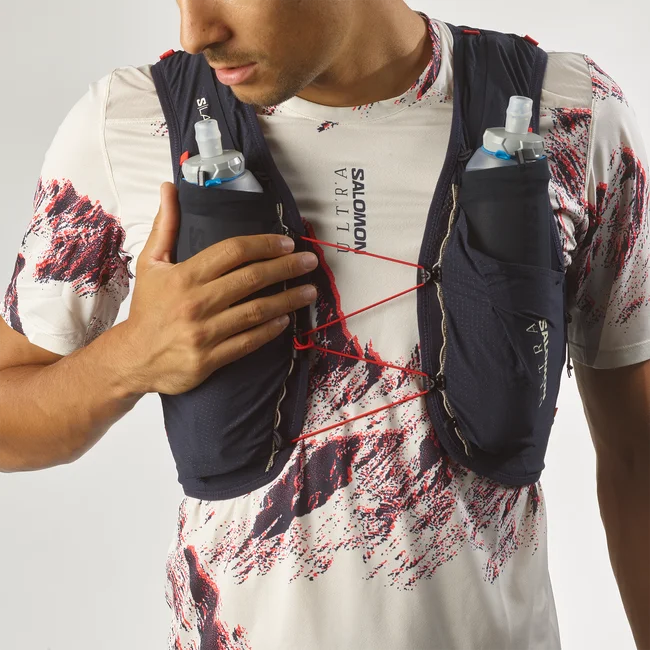 S/LAB ULTRA 10  Laufweste mit Flasks Unisex NIGHTSKY