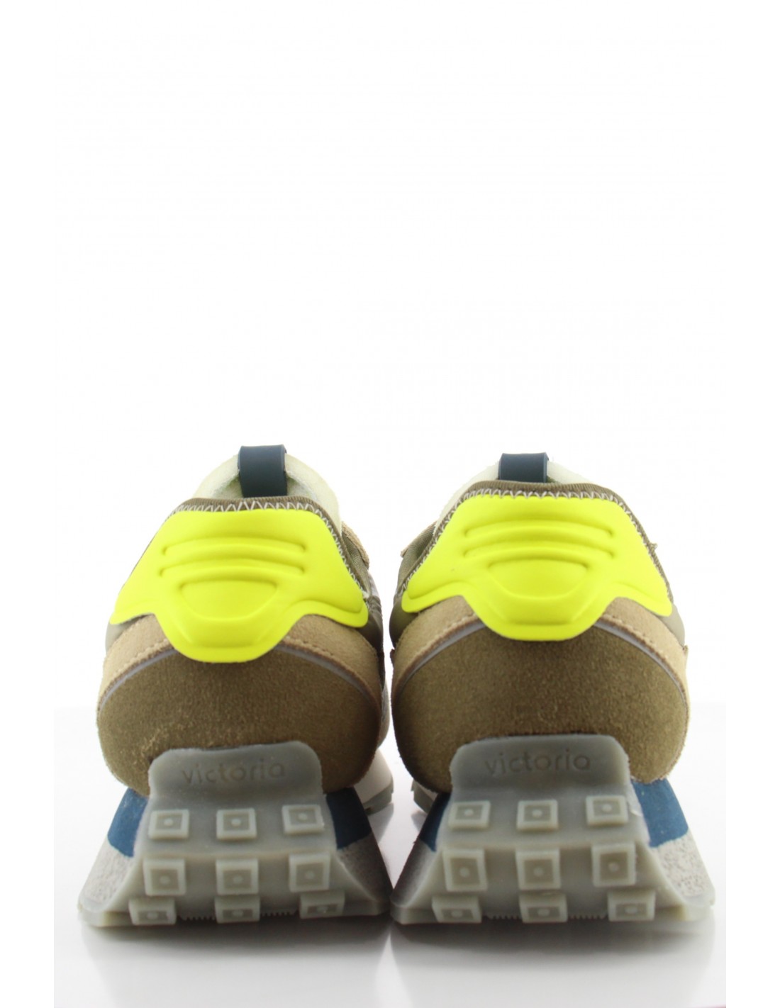 victoria Baskets de ville Homme Wing - Neon Point Nylon/Daim Multicolor