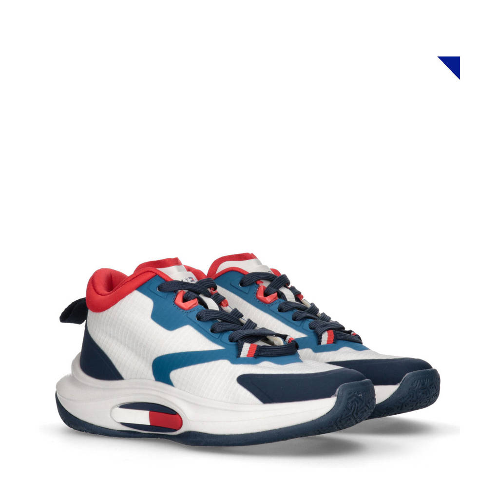 Tommy Hilfiger sneakers wit/blauw/rood