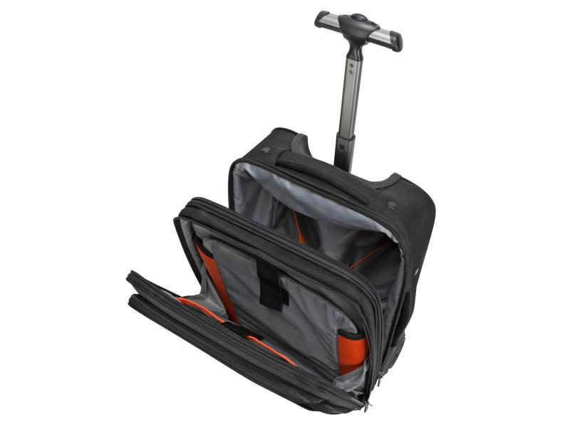 Targus Notebook-Rollkoffer City Smart Compact Business-Trolley mit 2 Rollen