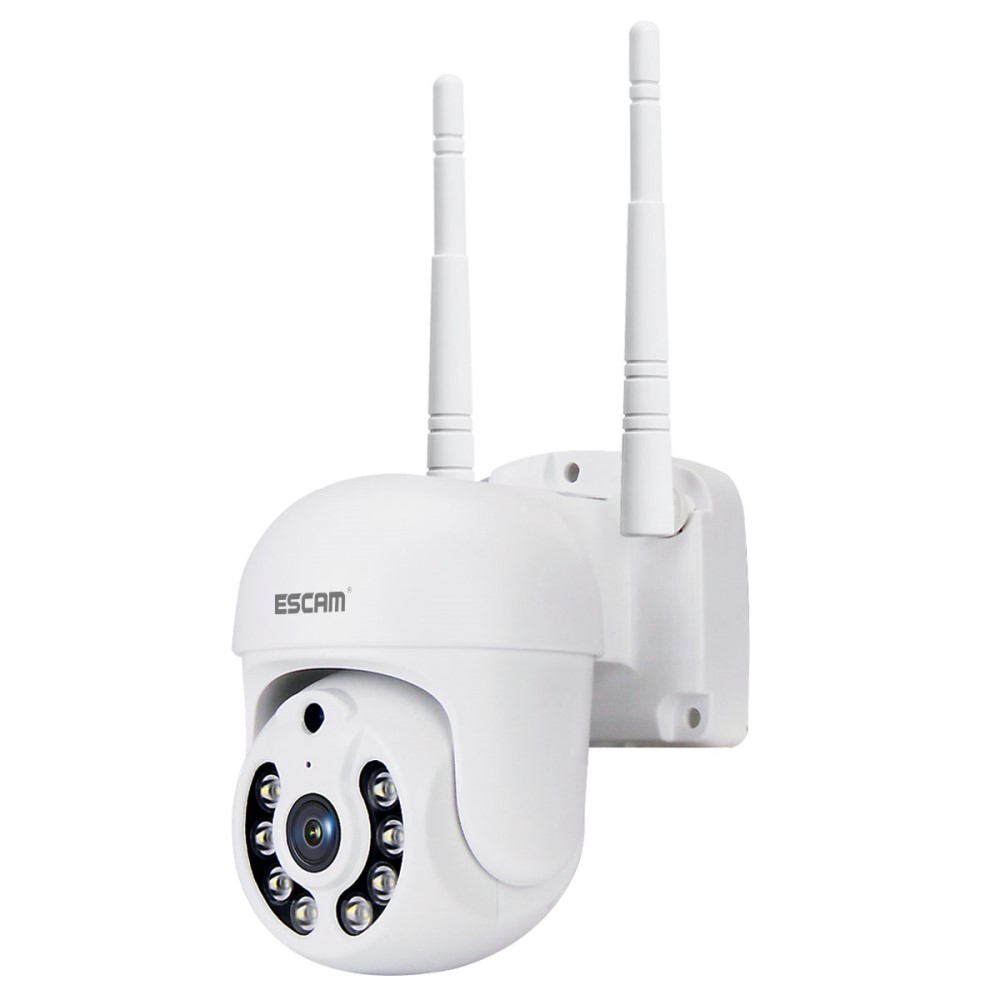 (3MP) 4x WiFi Internet IP NVR Überwachungskamera FullHD 1080p IR LED's Nachtsicht & Bewegungserkennung / Audio / IP66 (iOS/Android)