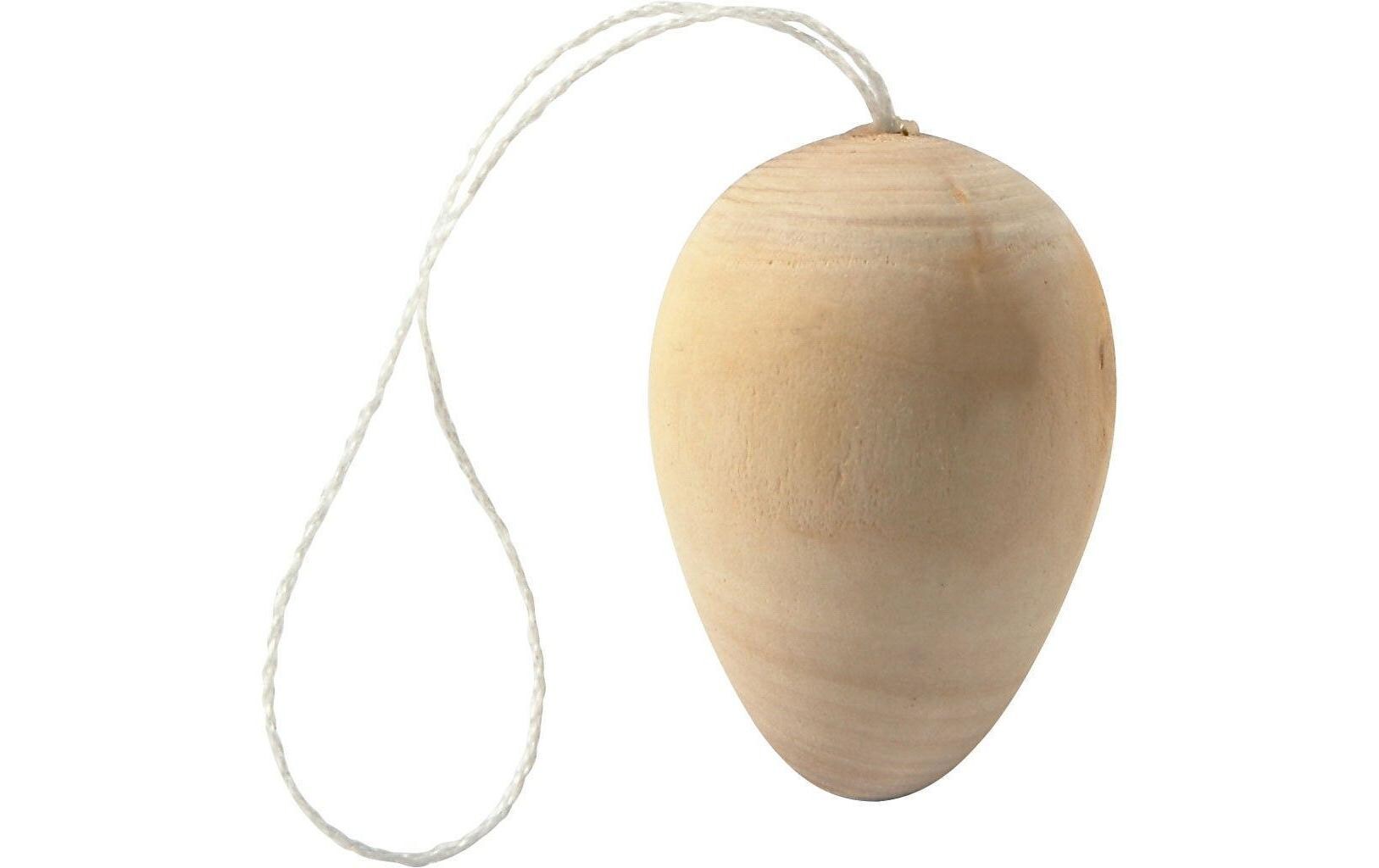 Holzeier zum Aufhängen 15 StückEier aus Holz
