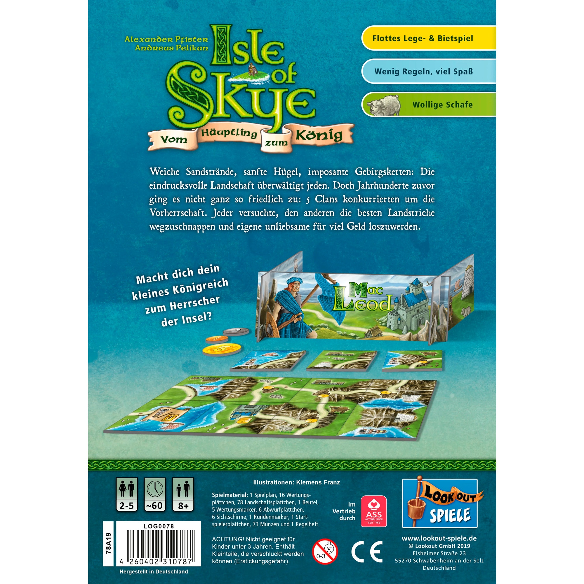Asmodee Brettspiel Isle of Skye