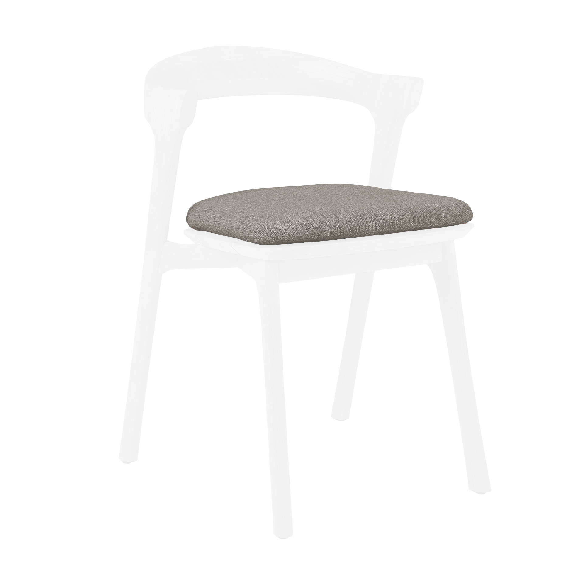 Zitkussen voor Teak Bok tuinstoel - mocha