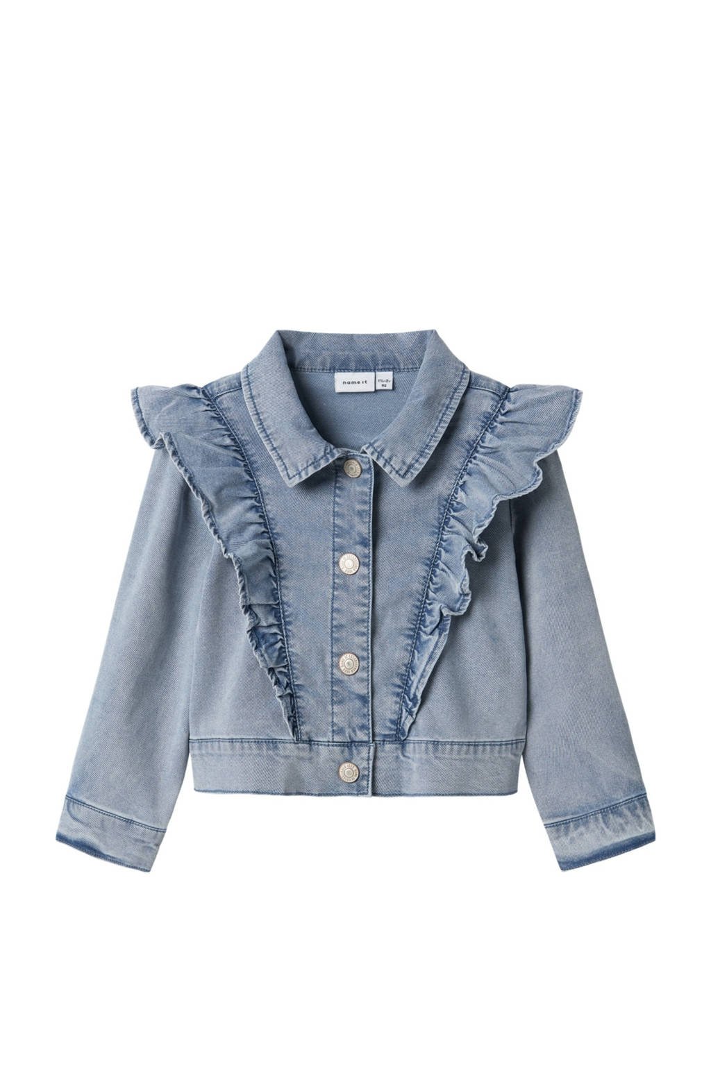 NAME IT spijkerjas light blue denim