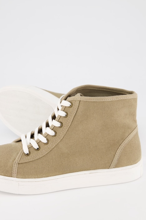 Sneaker, Canvas, hoher Schaft, Weite H