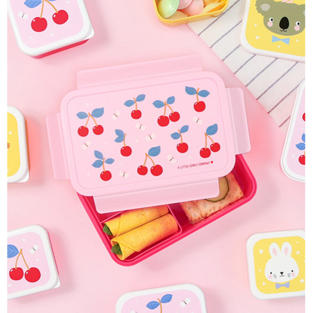 Køb A Little Lovely Company Cherries Bento Madkasse