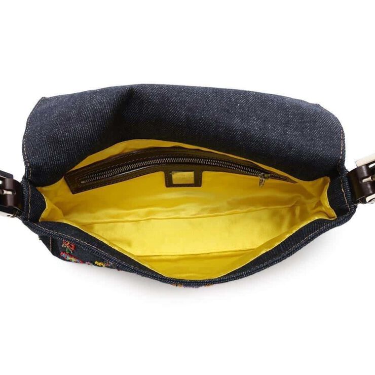 Fendi Vintage Fendi Baguette Navy