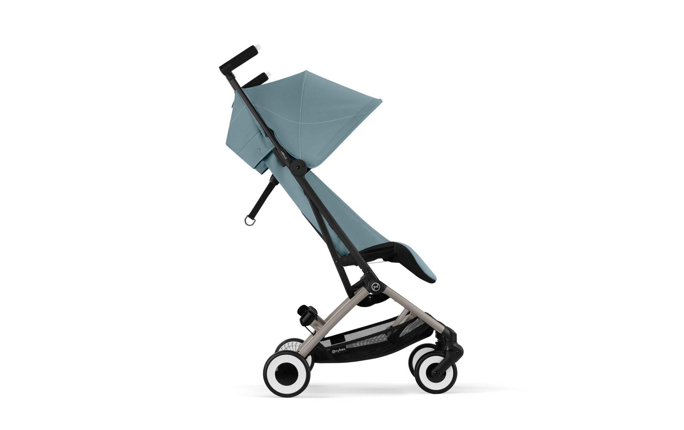 Buggy Libelle Stormy Blue<br>Kompakter Reisebuggy mit Handgepäckmasse