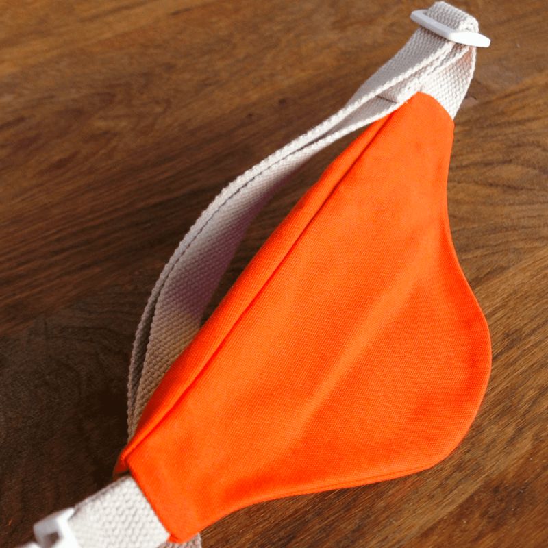 Sac banane enfant Augustin 27 cm Holi Orange