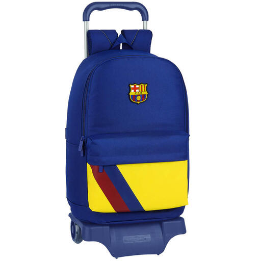 Mochila com rodinhas para o segundo uniforme do FC Barcelona