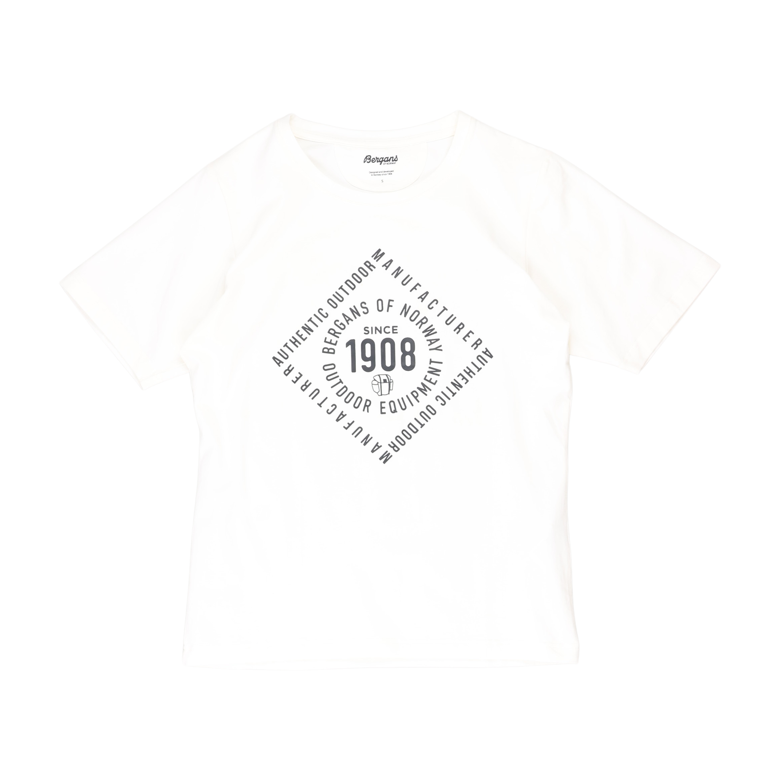 Bergans 1908 Tee, herre - S